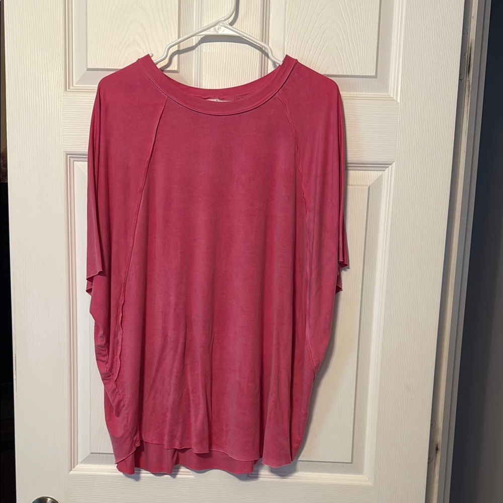 LA MIEL Fuchsia Tunic Top